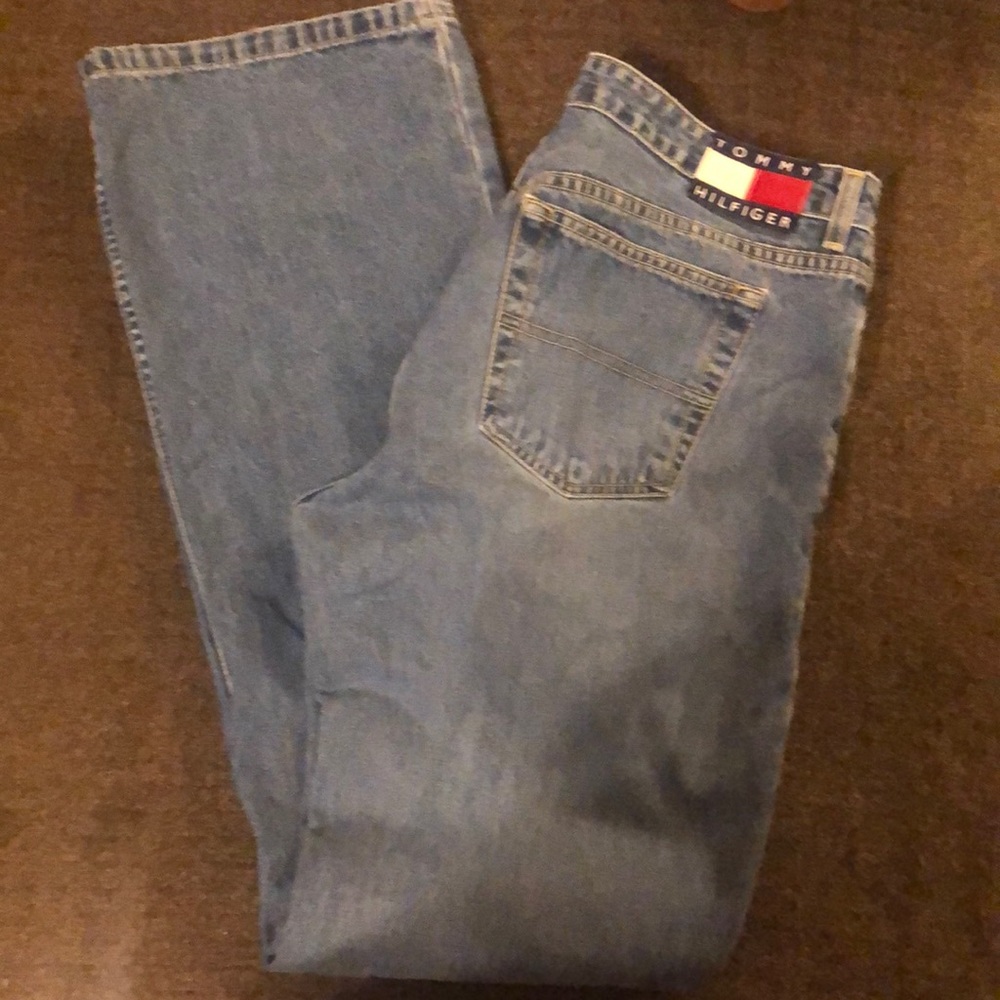 Vintage Tommy Hilfiger 90s y2k hipster flare size 13
